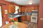 Open concept kitchen/dining room